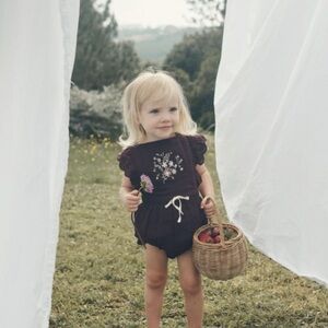 JAMIE KAY - ORGANIC COTTON MACY PLAYSUIT 2 years